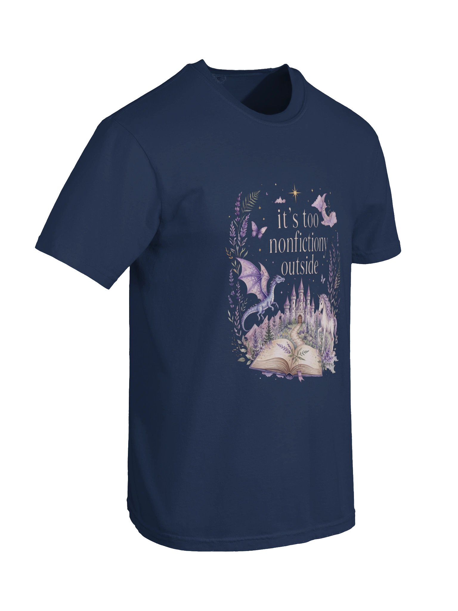 It’s Too Nonfictiony Outside Unisex T-Shirt product image (10)