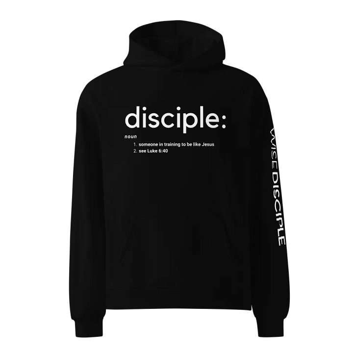 Disciple Drip (Black Hoodie) product image (1)
