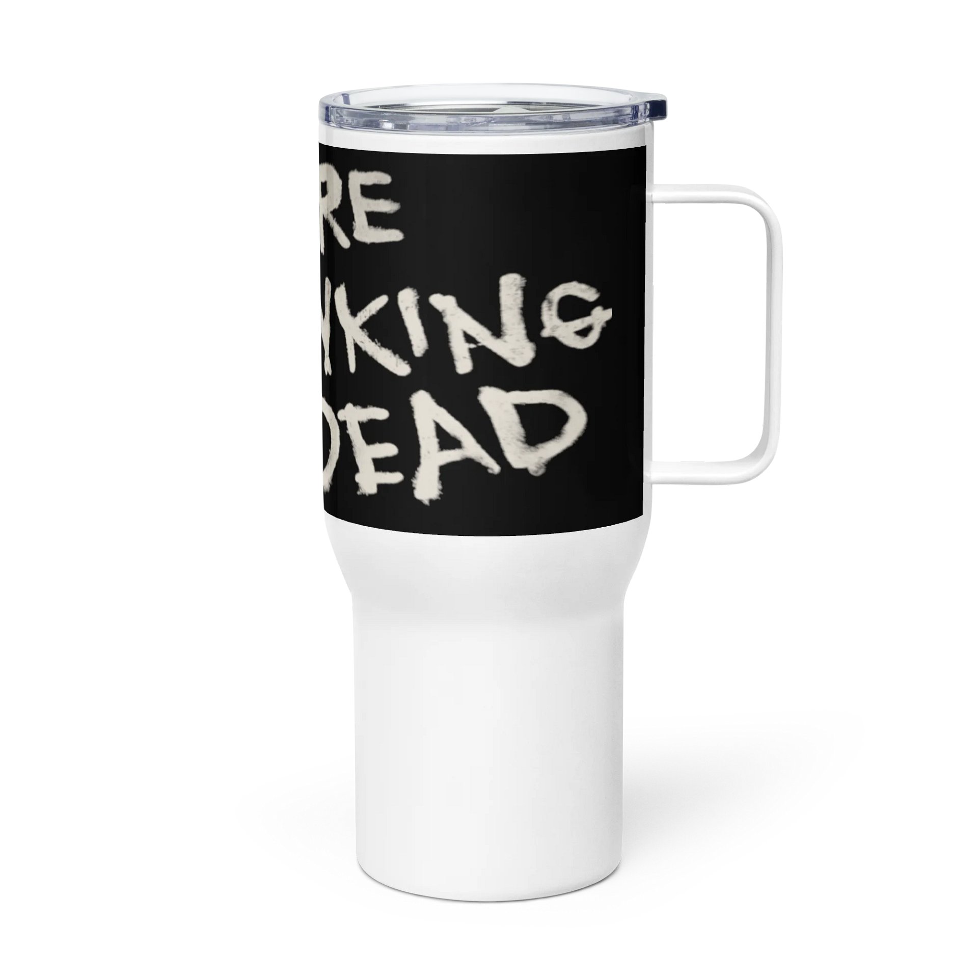 Classic Logo (white) |Travel Mug product image (4)