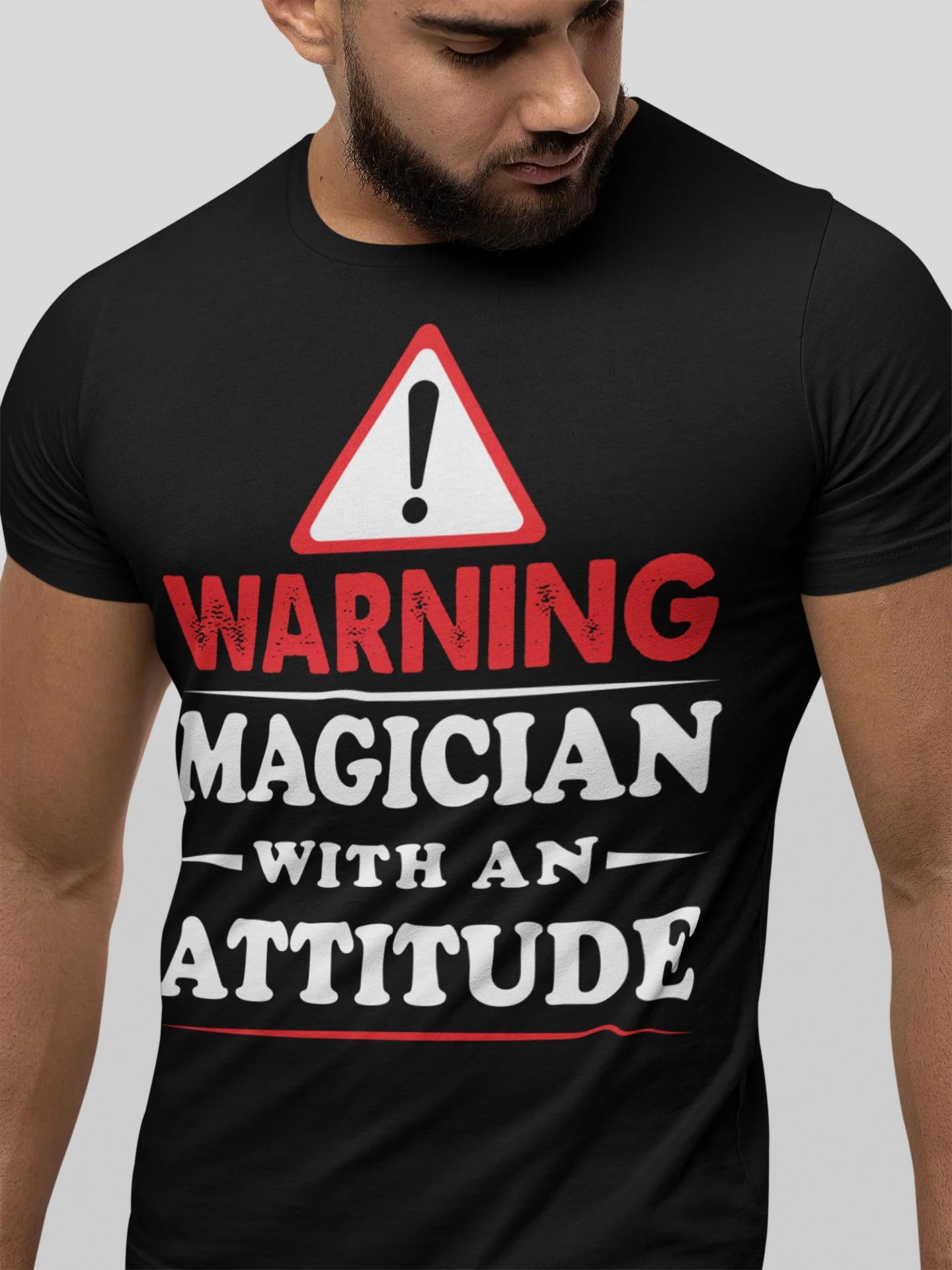 Warning: Magician With an Attitude Tee product image (1)