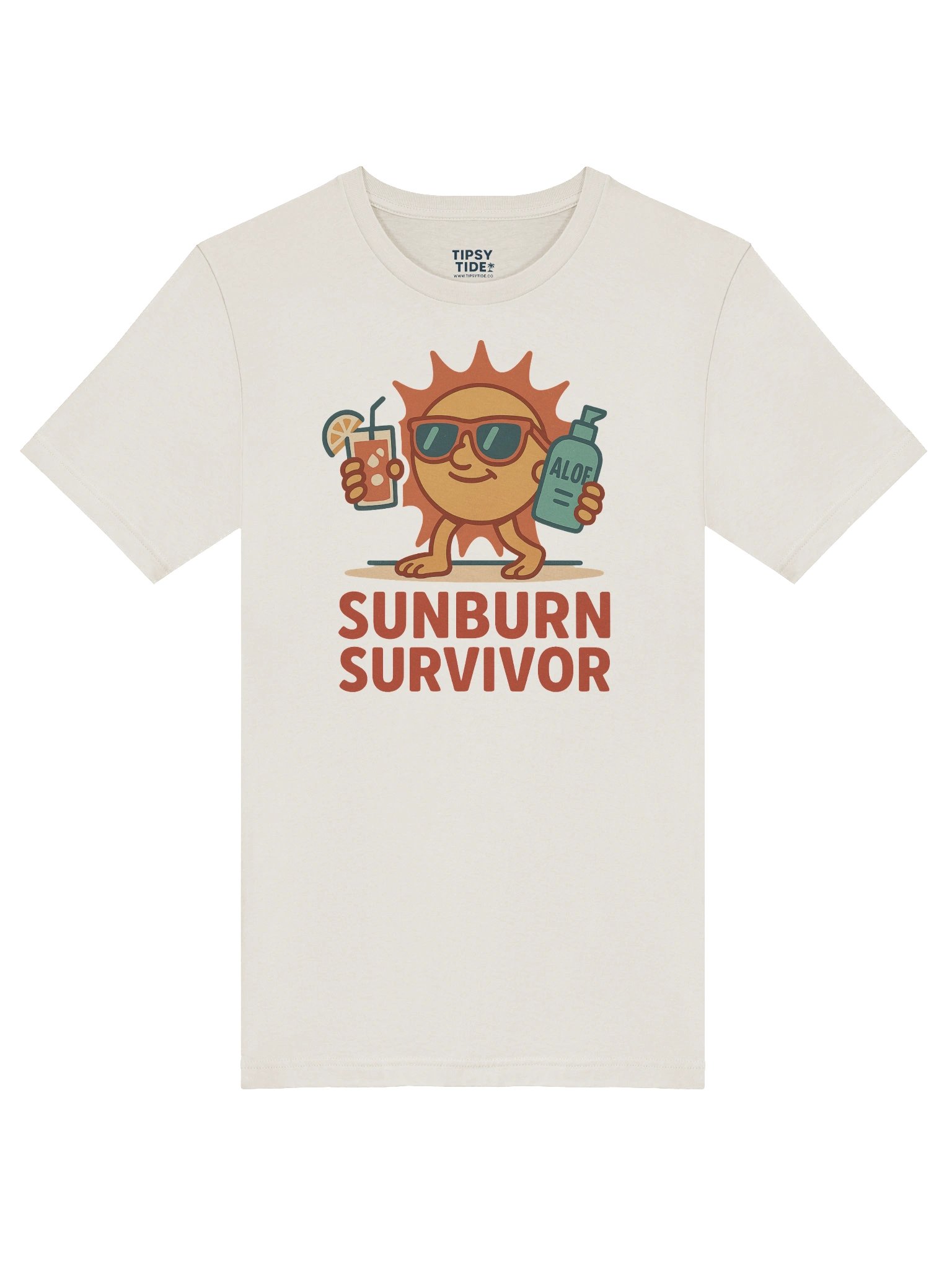 Sunburn Survivor Graphic Tee product image (5)