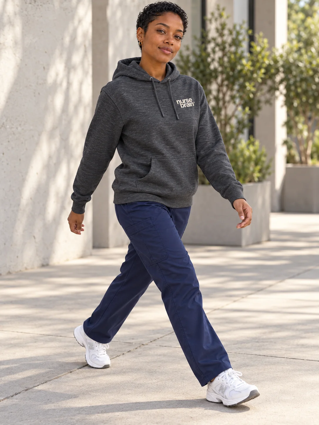 NurseBrain® Stacked Hoodie product image (2)