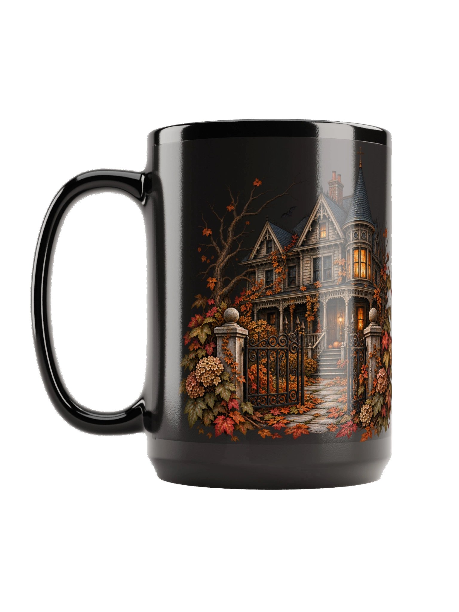 The House at the End of the Lane Black Mug product image (3)