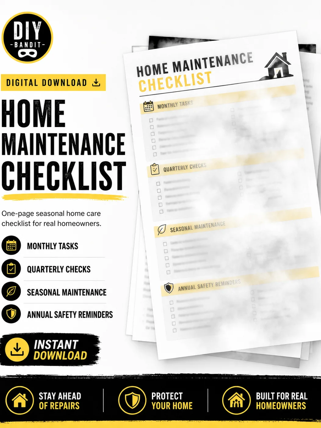 Home Maintenance Checklist product image (1)