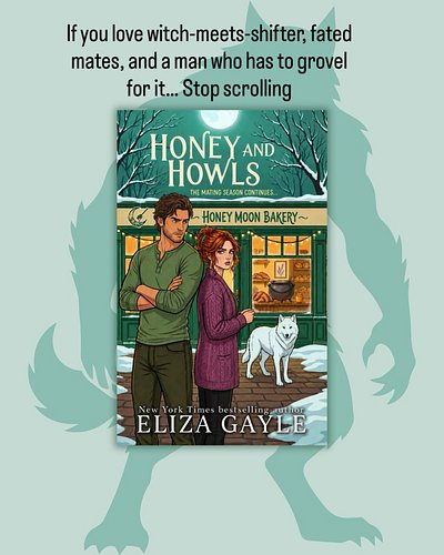 A kitchen witch trying to build a new life on a creepy wolf-shifter island.

A broody wolf who has very good reasons not to t...