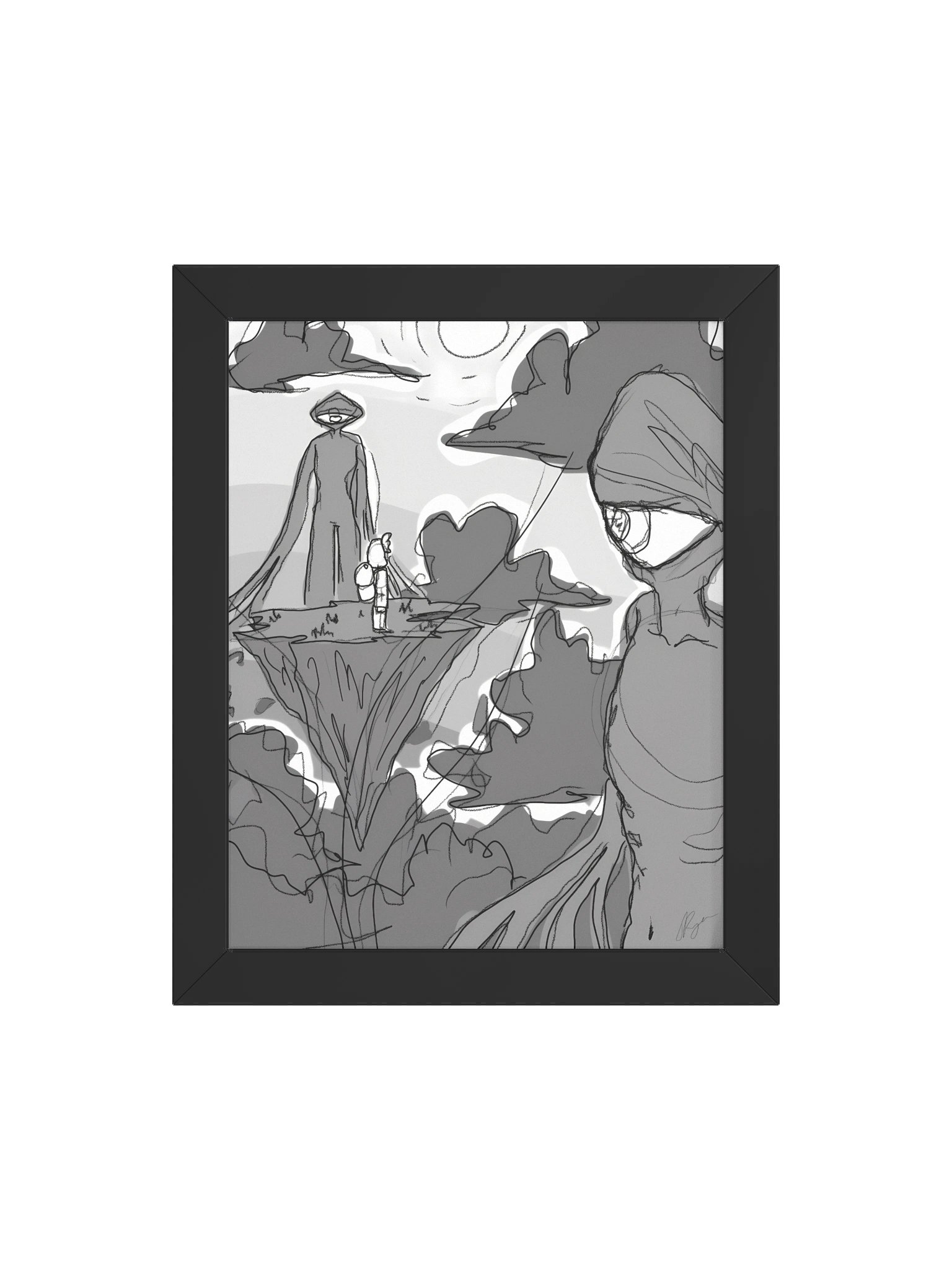 They Might Be Us — Framed Print product image (32)