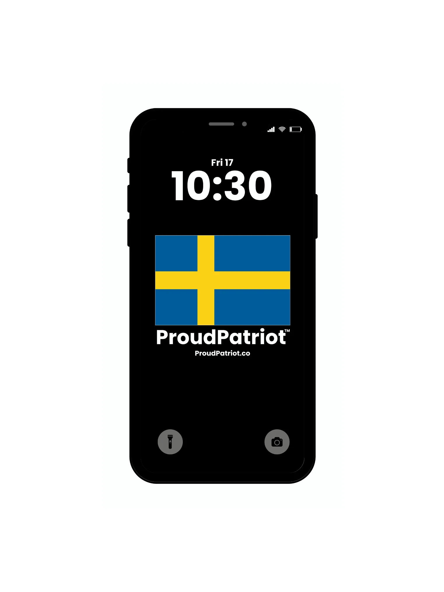 Sweden Proud Screensaver Dark Mode product image (1)