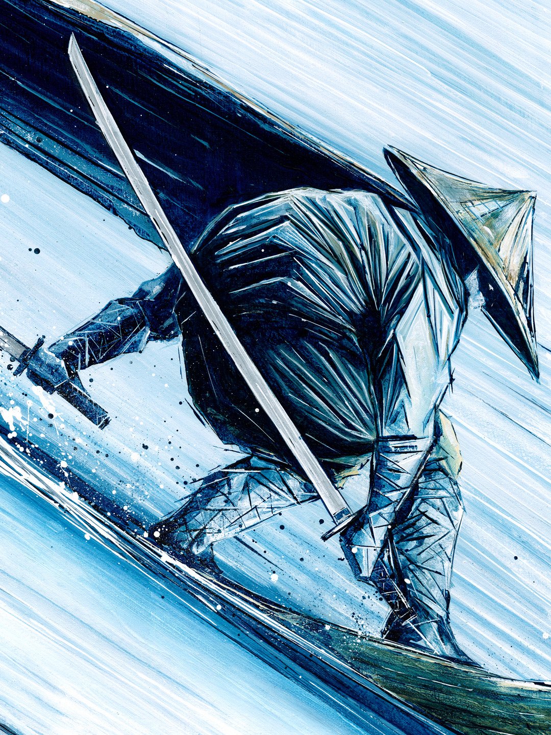 The Winter Warrior Rides - Original Painting product image (8)