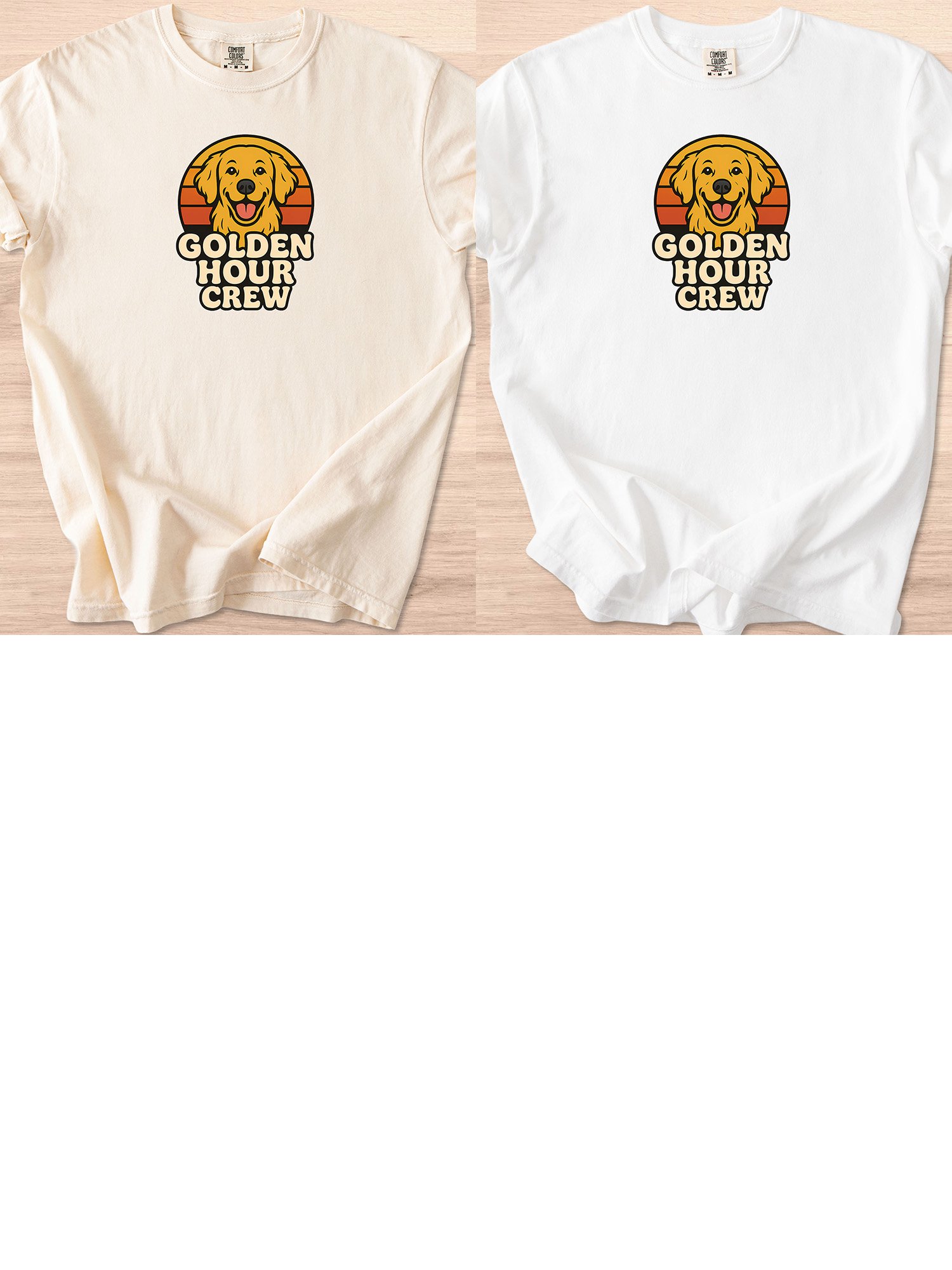 Golden Hour Crew (Golden Retriever) Tee product image (51)