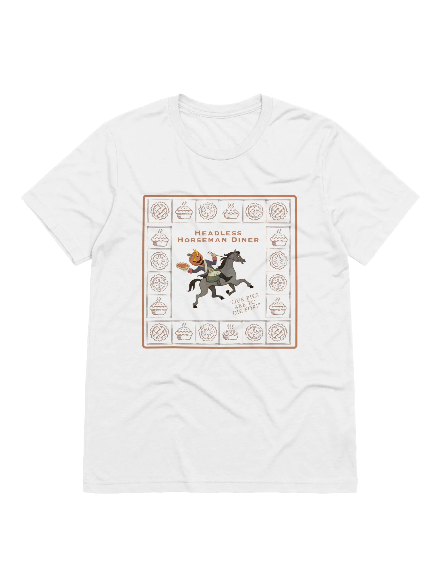 Headless Horseman Diner, So Many Pies Tee product image (1)