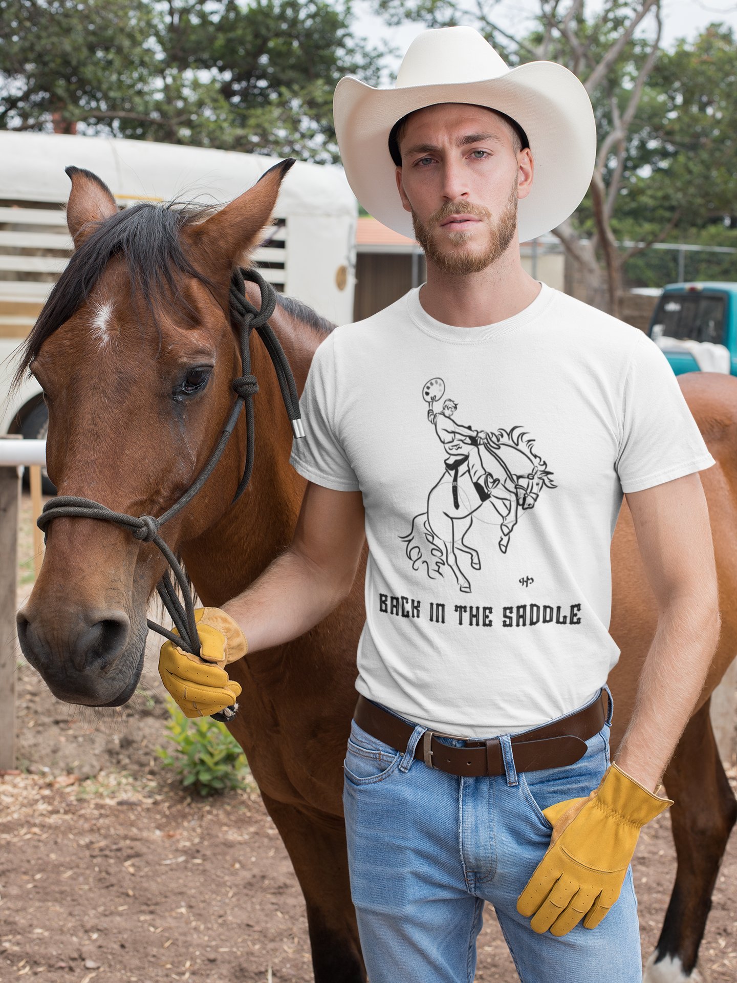 Back In The Saddle T-shirt product image (9)