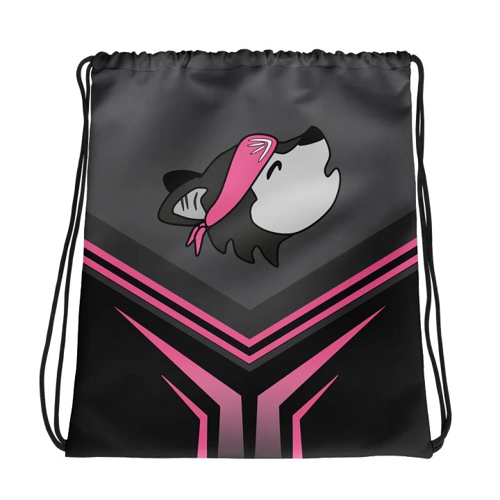 Drawstring Bag - Logo Pink product image (1)