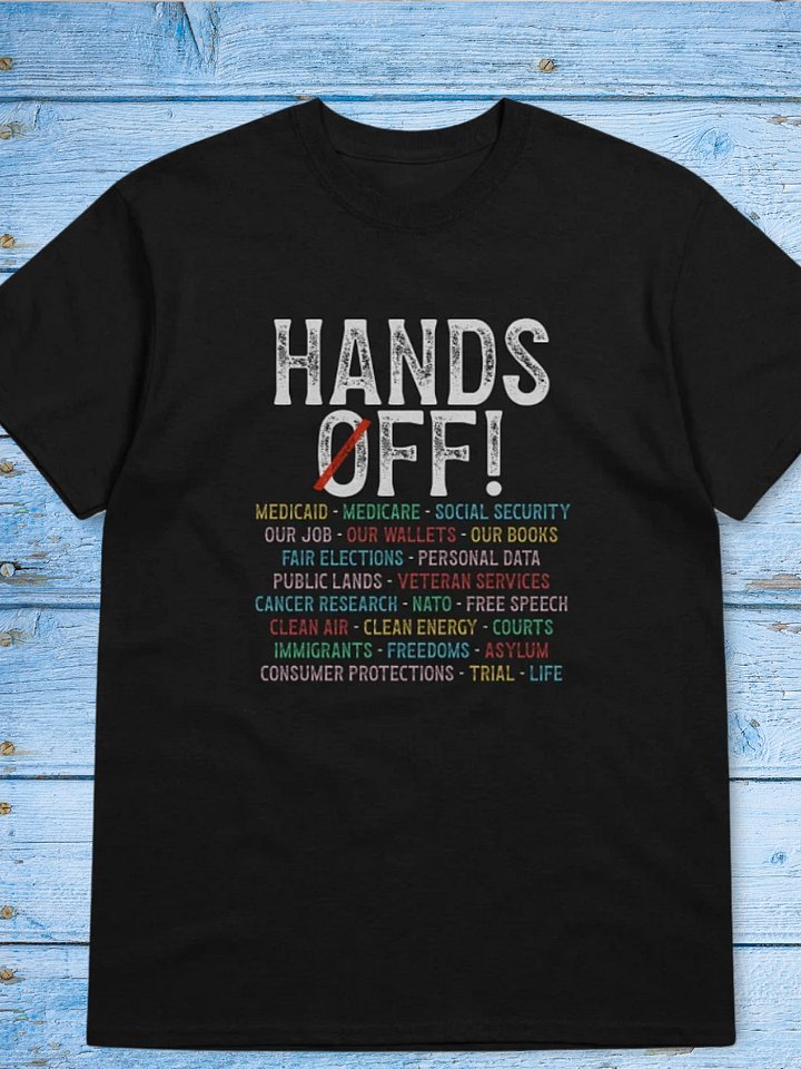Hands Off Tshirt product image (1)