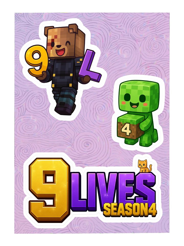 9LS4 Danbearpig82 Sticker Sheet product image (1)