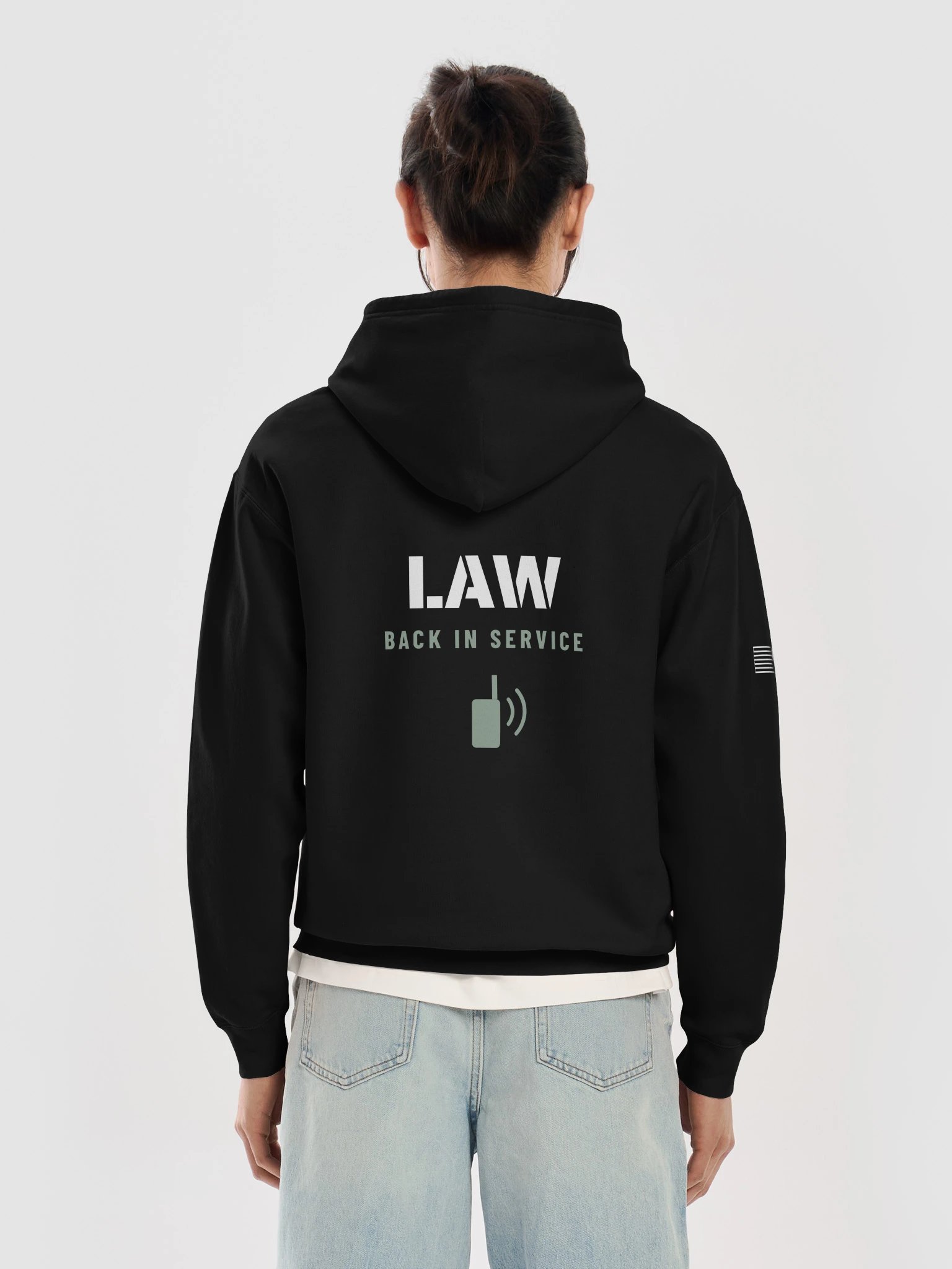 Back In Service Hoodie: Law product image (11)