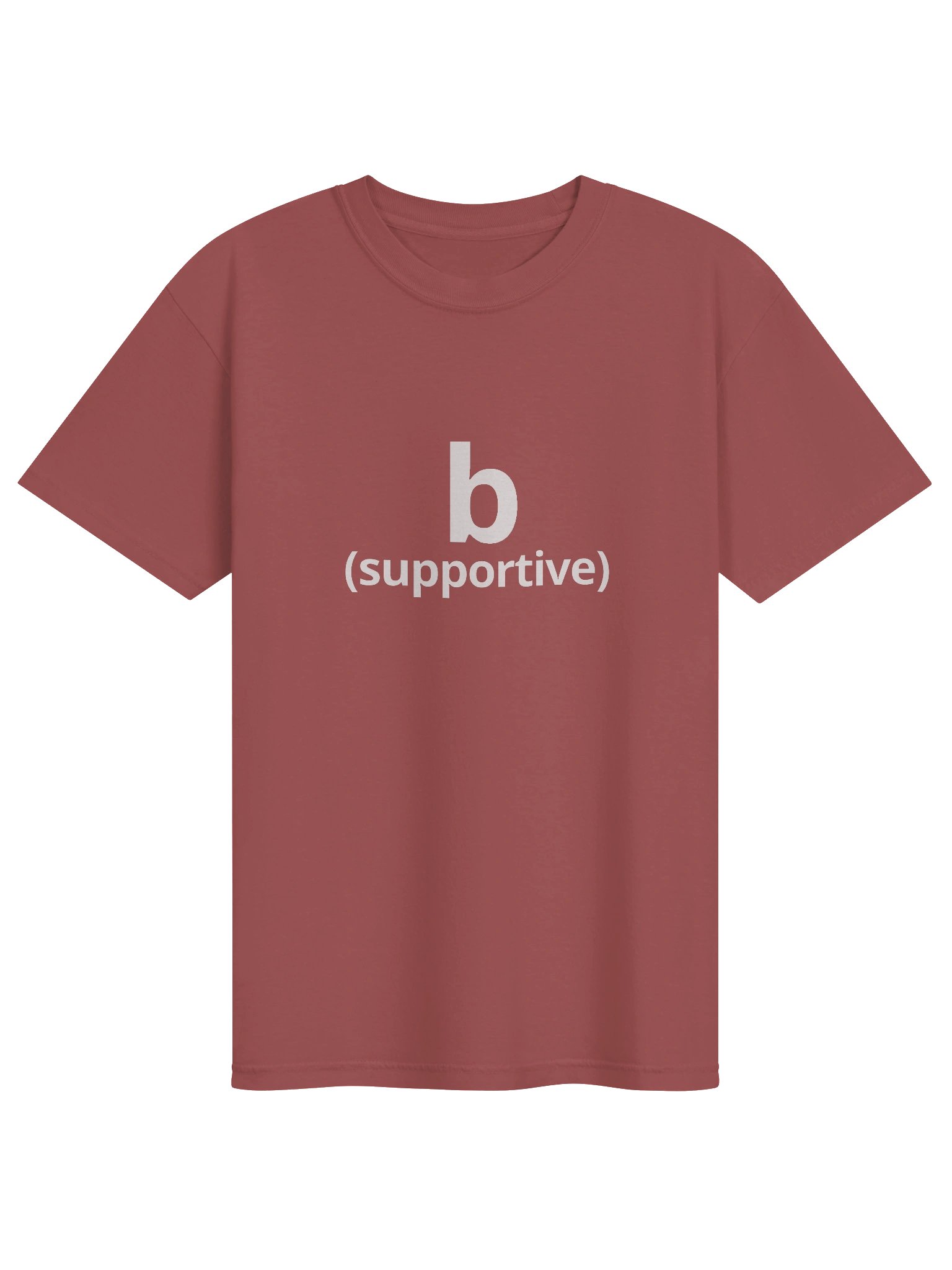 b (supportive) - tee product image (1)