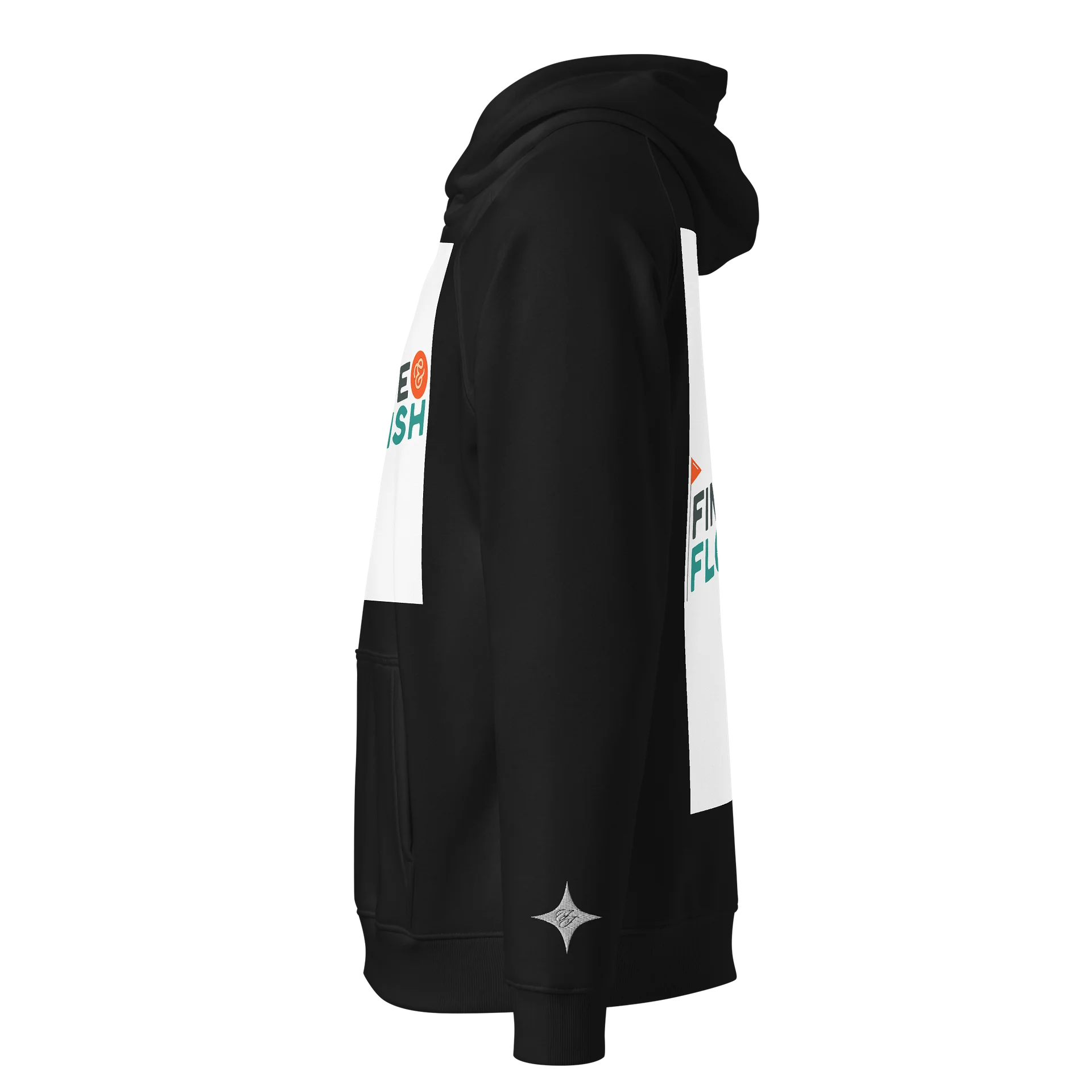 F&F Flag Raglan Hoodie (WHT) product image (3)