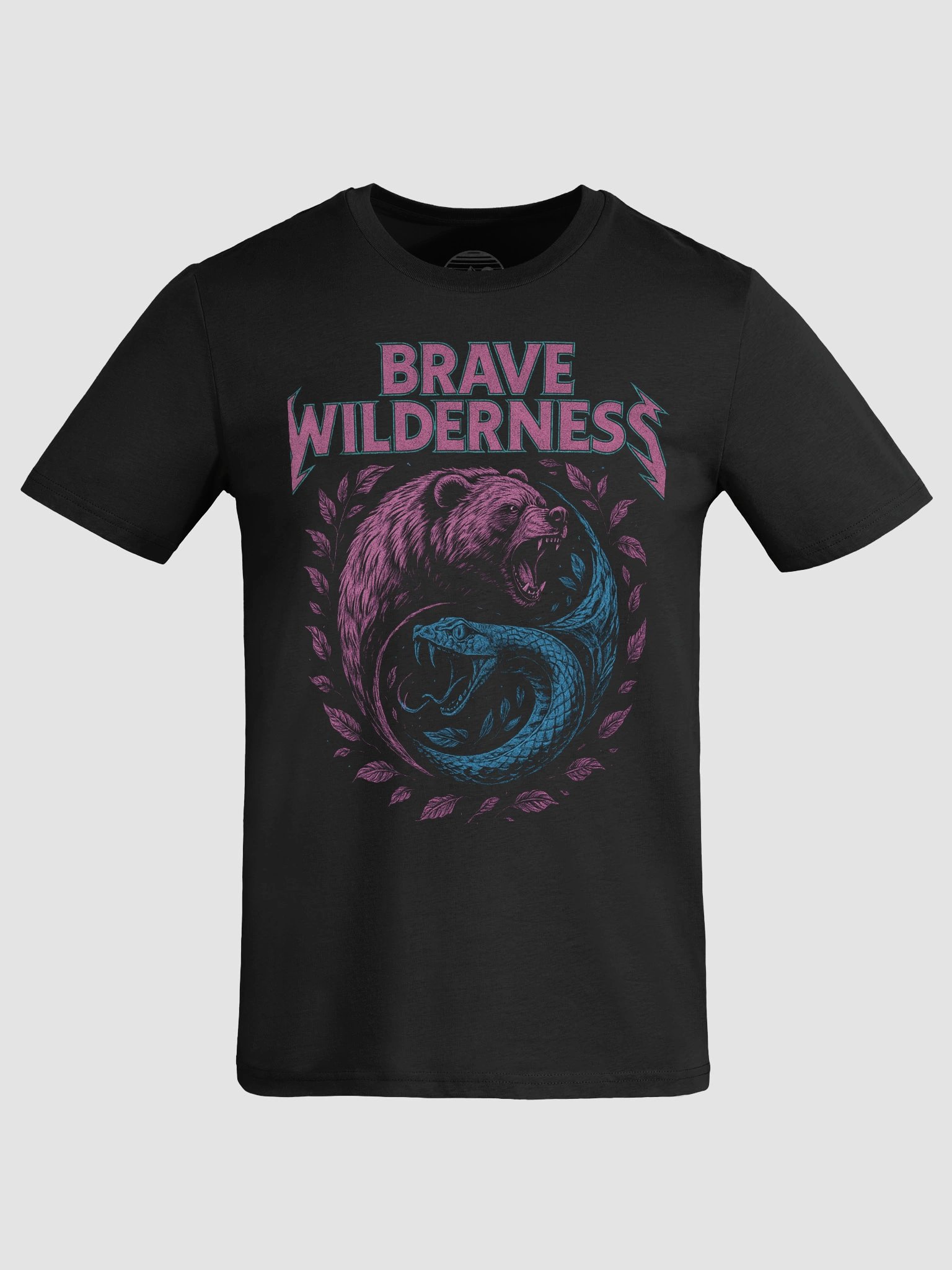 Beartallica Brave Wilderness Organic Unisex T-Shirt product image (5)