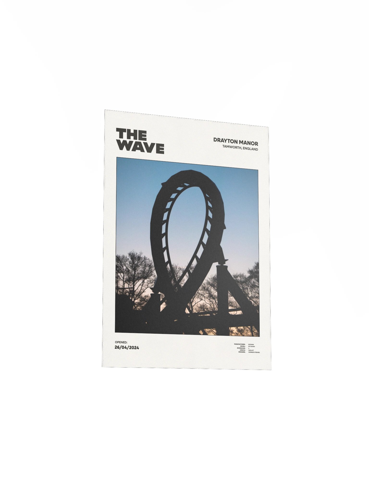 The Wave Night Premium Poster product image (3)