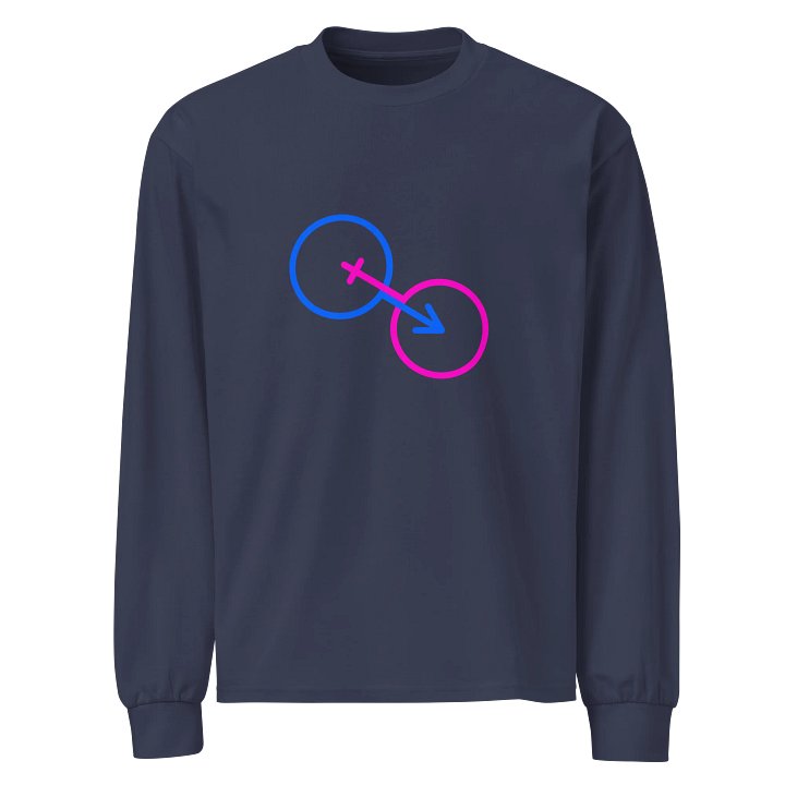 Male & Female Fusion Unisex Long Sleeve Shirt product image (1)