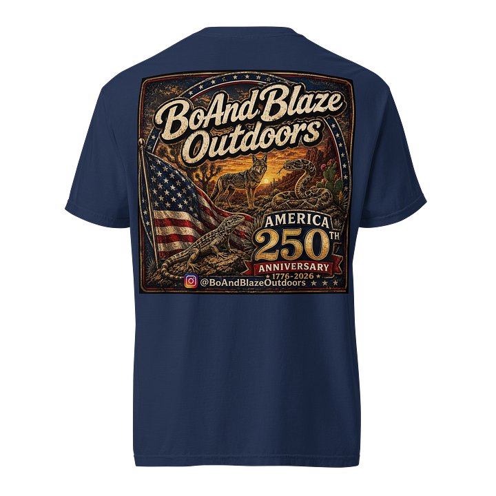 🇺🇸 Limited Edition Bo & Blaze Outdoors Freedom Series Tee | Red, White & Blue Collection product image (5)