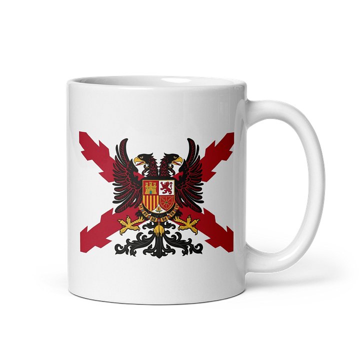 Taza de bandera de Cruz de Borgoña product image (1)