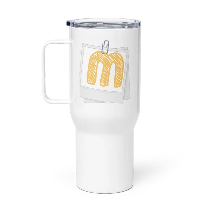 Mellow Yellow Travel Mug product image (1)