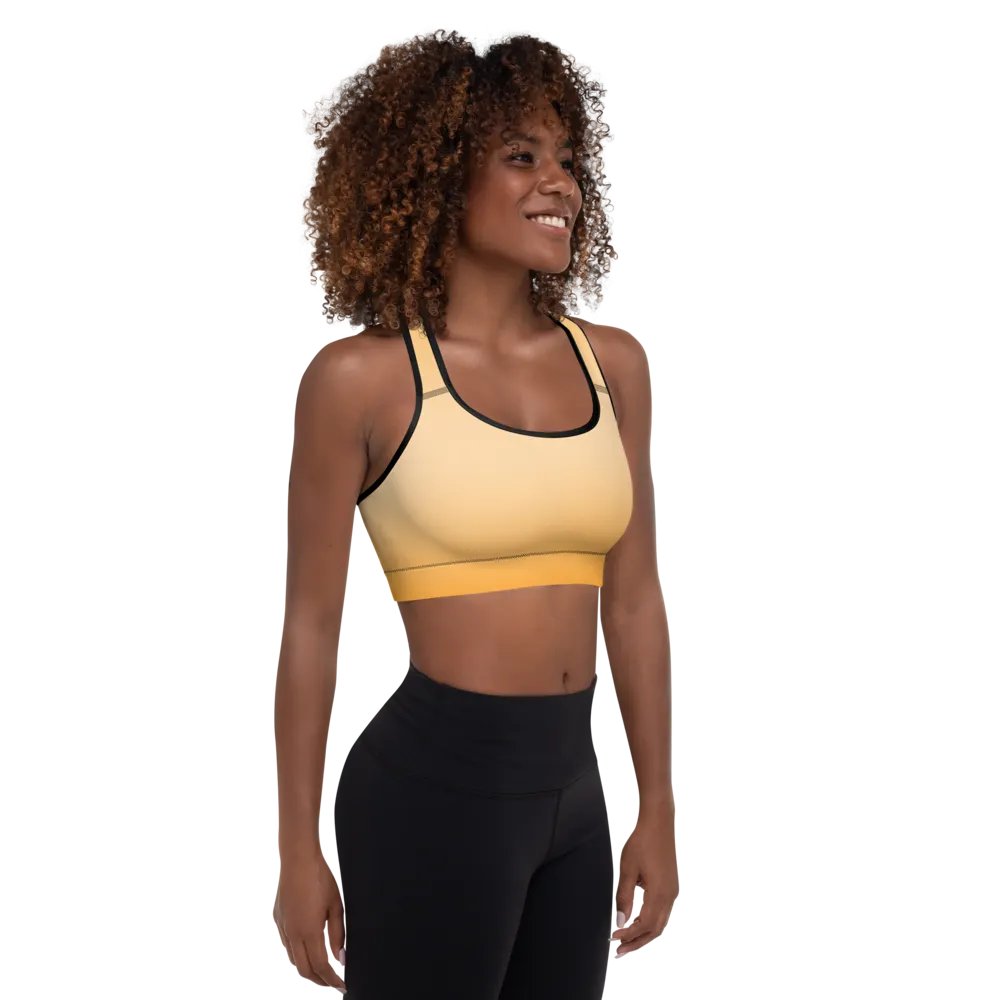 Radiant Sunset All-Over Sports Bra product image (6)