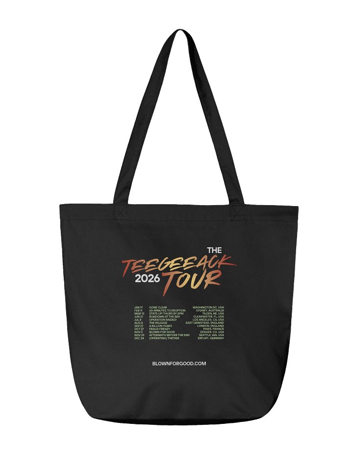 Xenu & the Body Thetans: 2026 Tour Official Tote product image (2)