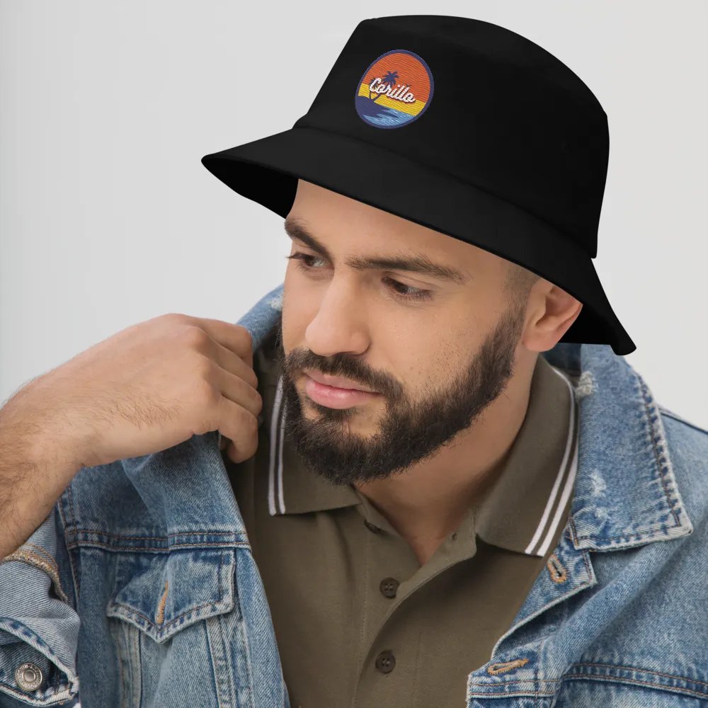 Summer Sunrise Embroided Bucket Hat product image (11)
