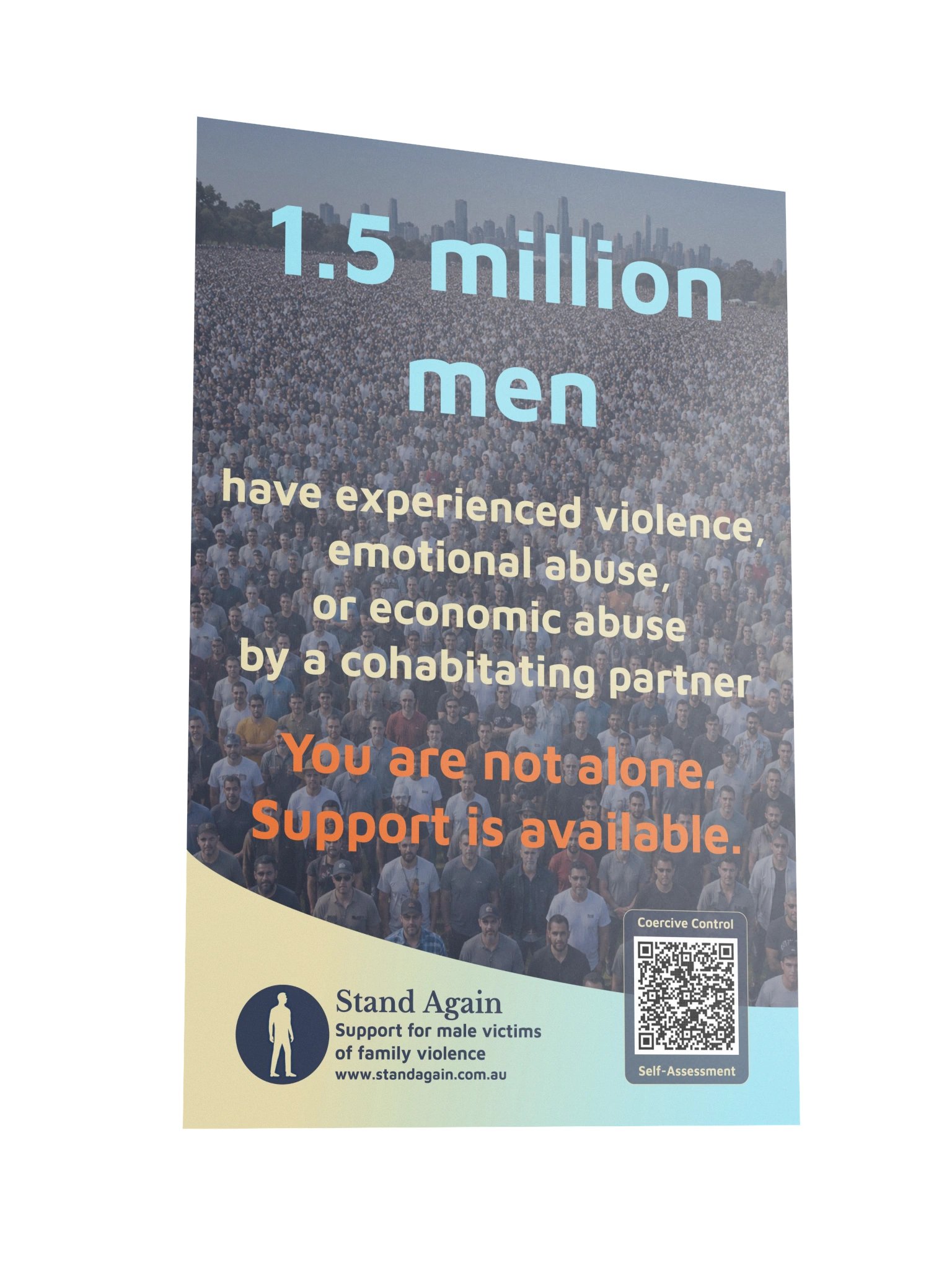 Poster E: "1.5 Million Men" product image (2)