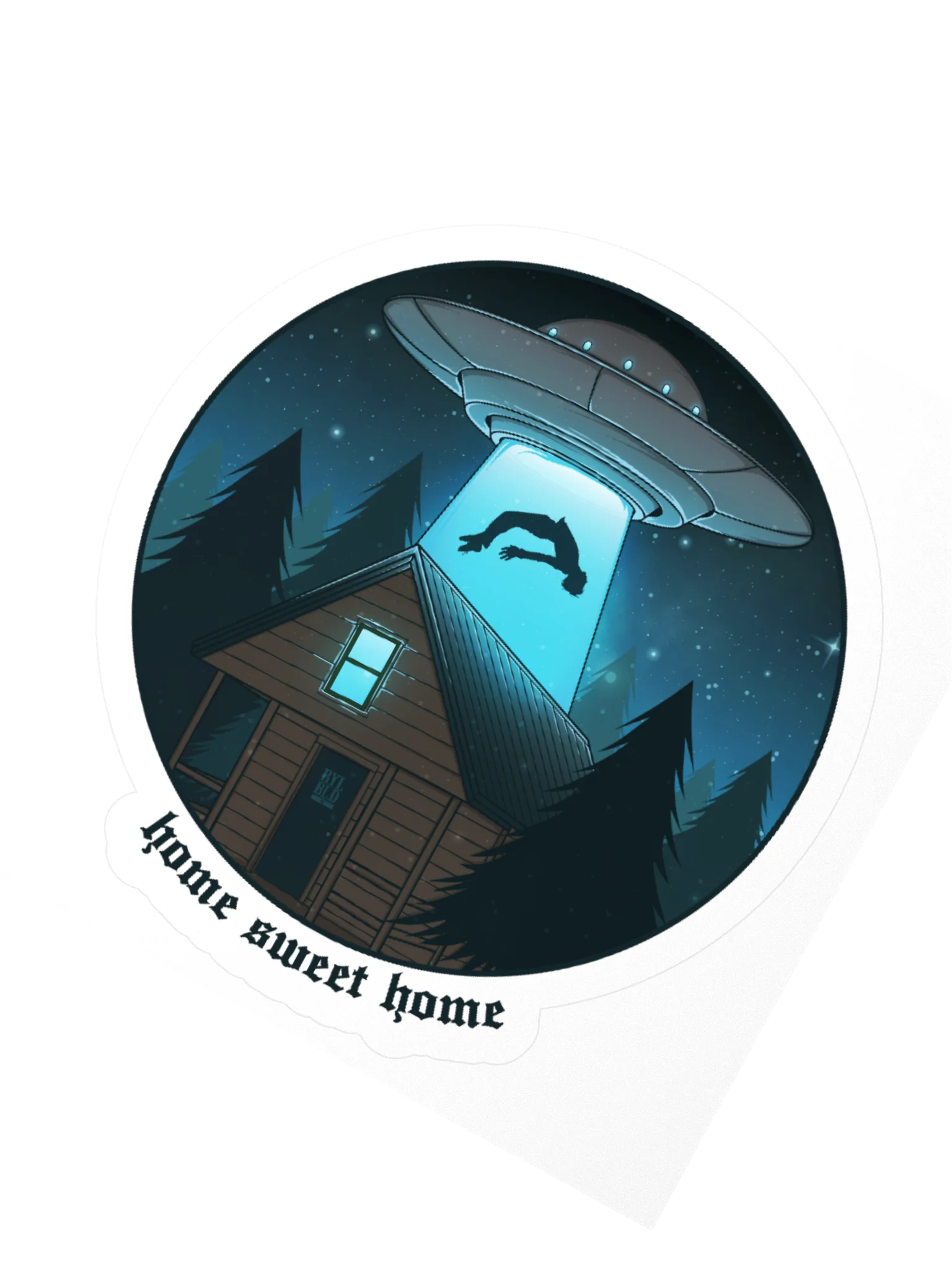 Home Sweet Home 2 Kiss Cut Sticker product image (6)