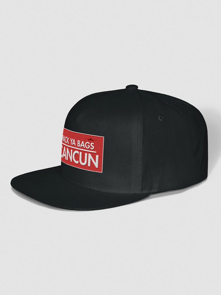 Copy of Copy of Yupoong Flat Snapback Cap - PACK YA BAGS product image (2)