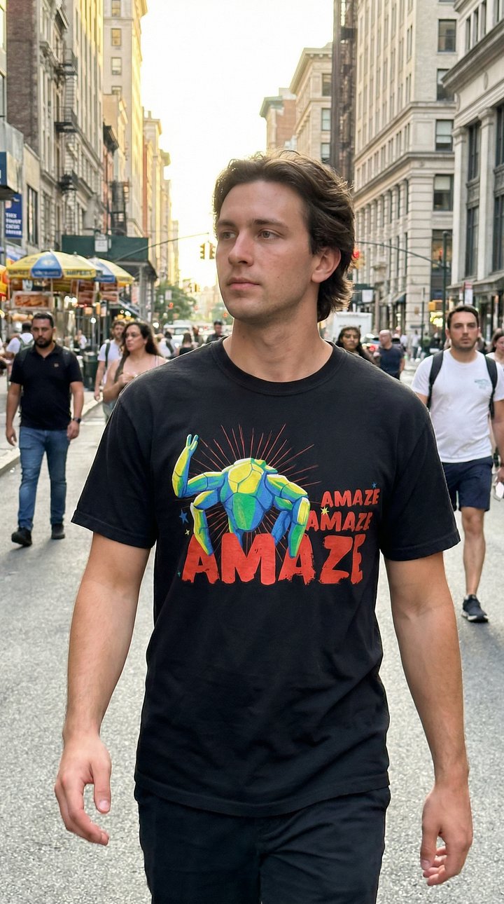 Comfort Colors® Amaze Alien T-Shirt, Project Hail Mary Rocky Alien Shirt, Colorful Sci-Fi Graphic Tee, Space Shirt, Geek Gift product image (1)