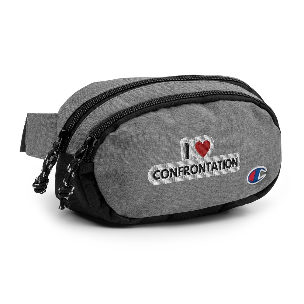 I <3 Confrontation (bubble design) champion fanny pack product image (3)