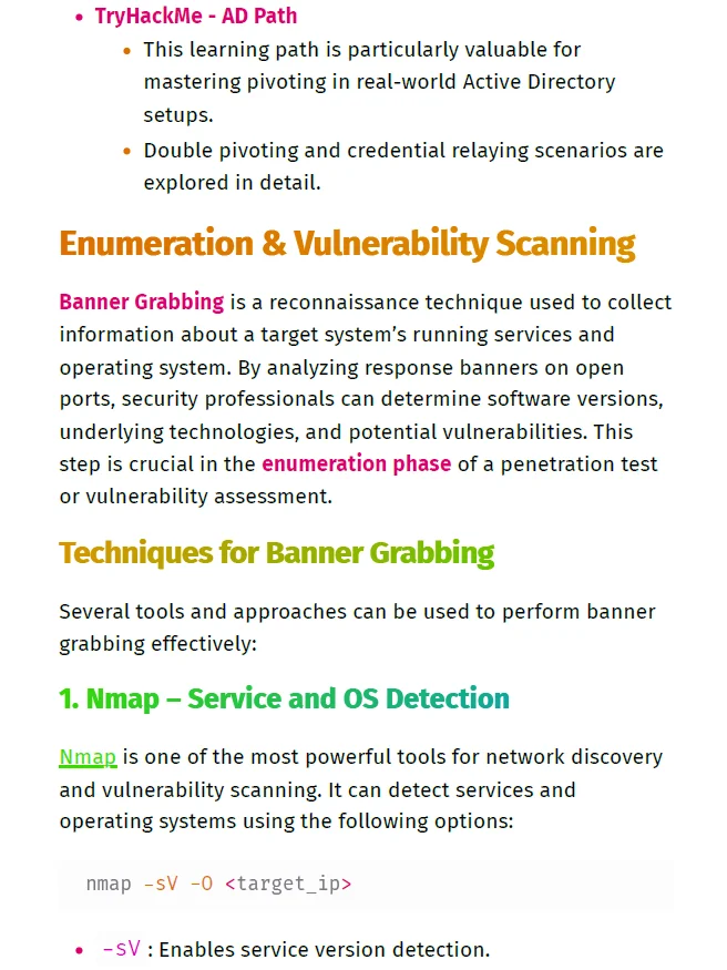 eCPPT Study Notes & Guide (Unofficial) + FREE CHEAT SHEET product image (4)