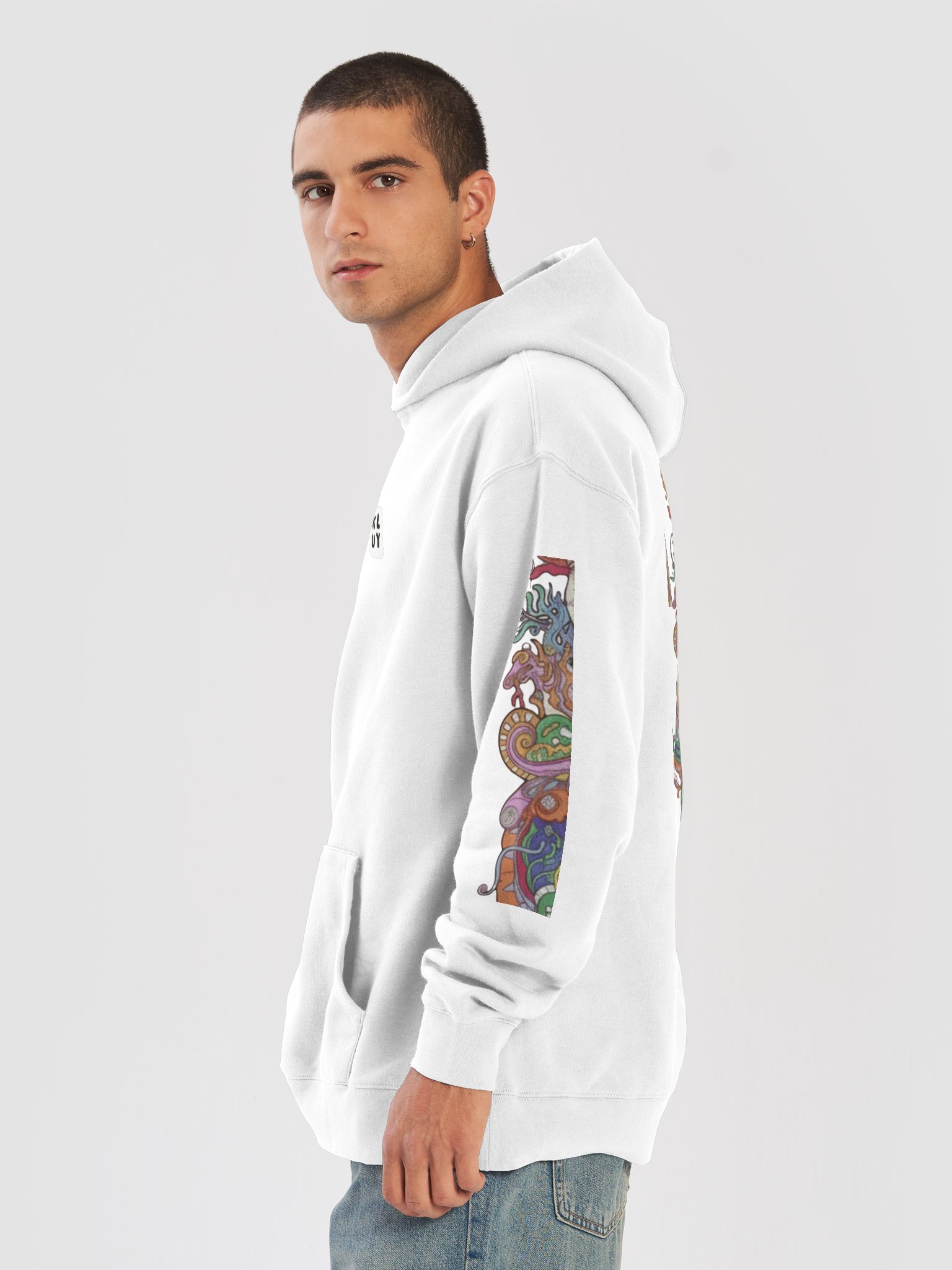 Kluy “Fractured Consciousness” Unisex Hoodie product image (30)