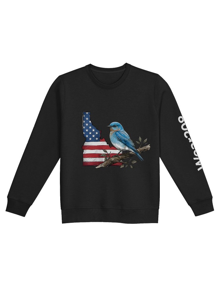 Idaho Mountain Blue Bird Sweatshirt product image (2)