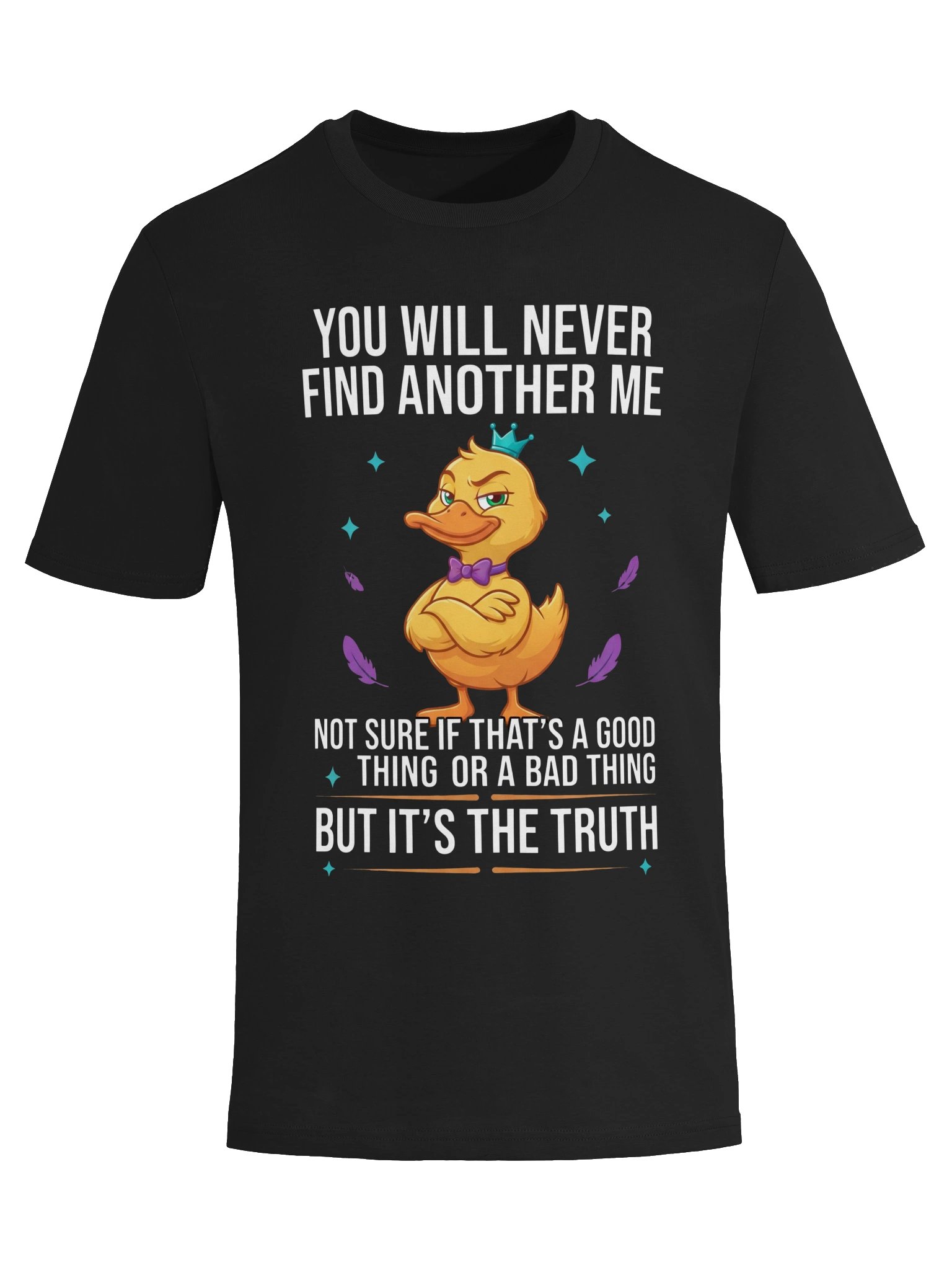 Funny Colorful Duck Sarcastic Quote Design product image (1)