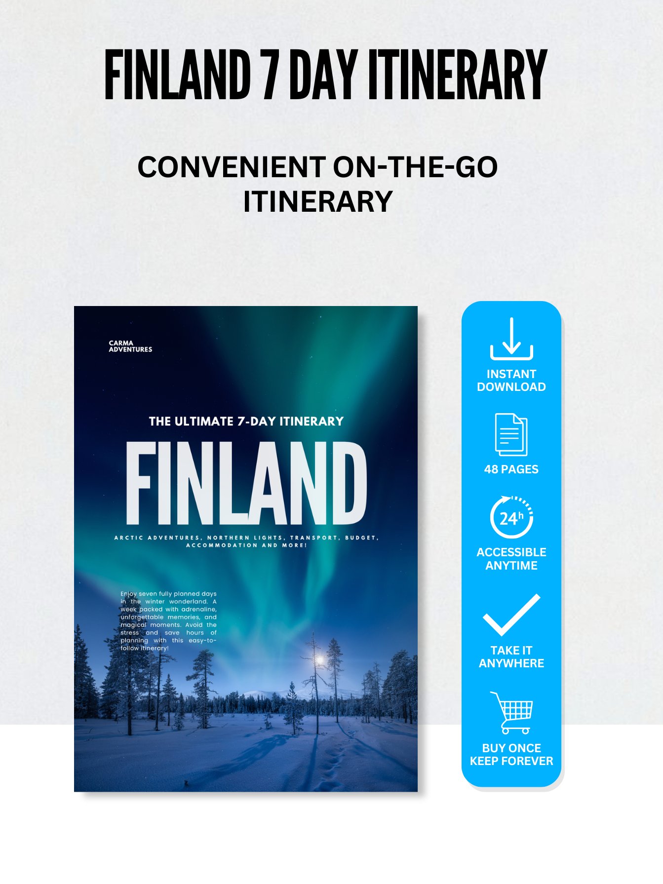 The Ultimate 7-Day Finland Itinerary: Lapland & Helsinki product image (6)