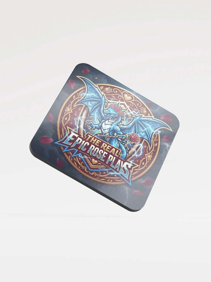 TheRealEp1cRosePlays “Fusion Legacy” Drink Coaster product image (1)