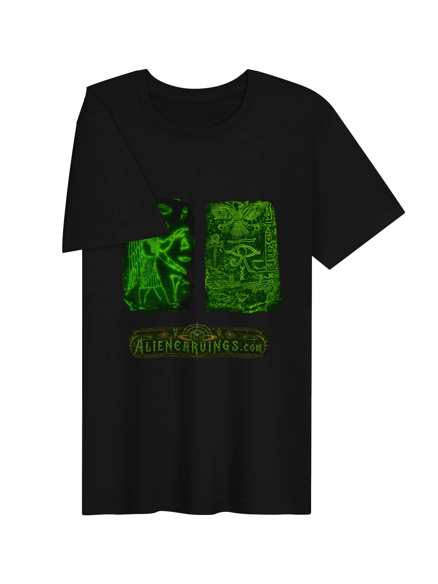 Luminescent Alchemy Black T-Shirt product image (3)