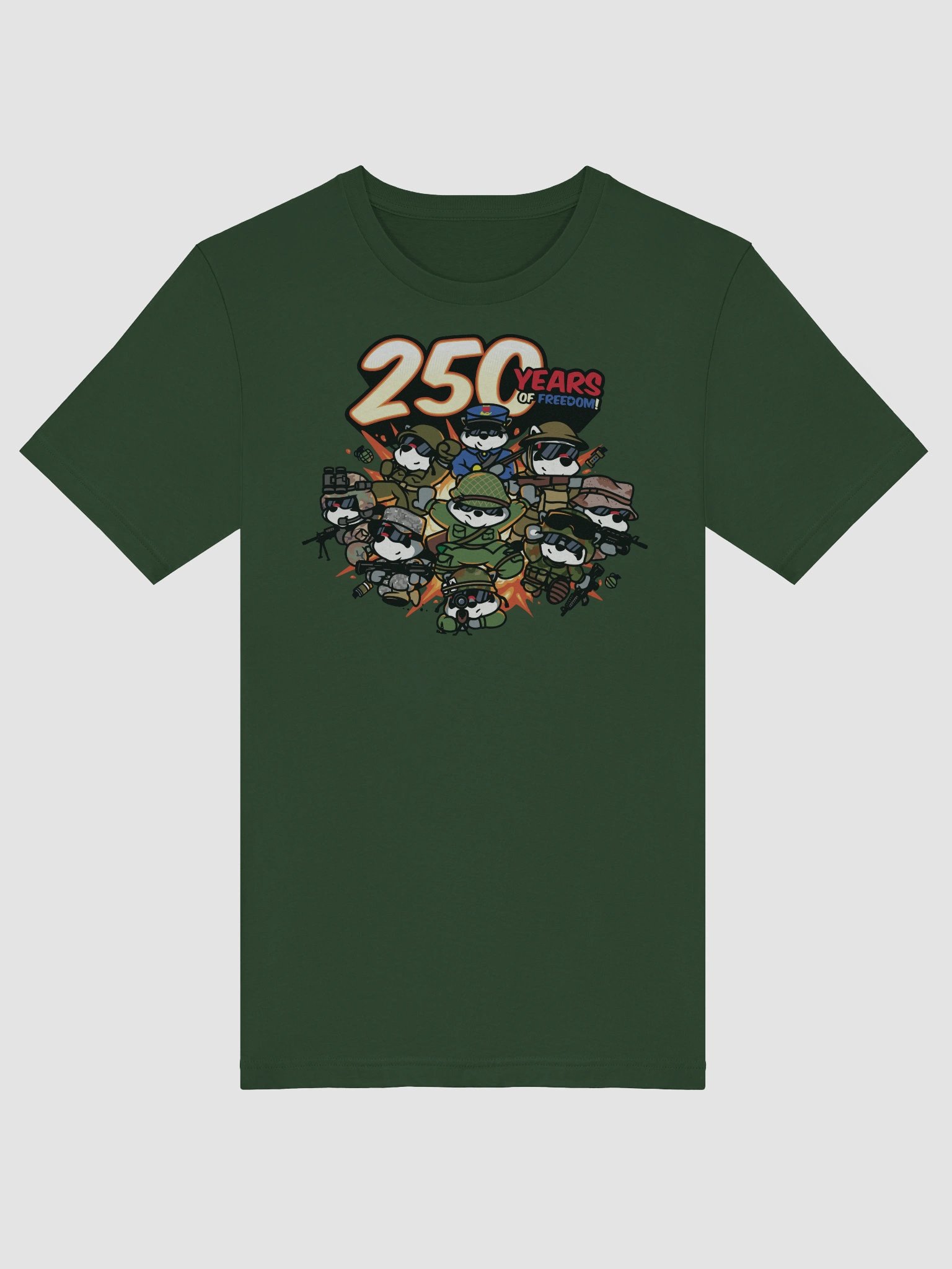 250 Years Of Freedom Athletic Tee product image (5)