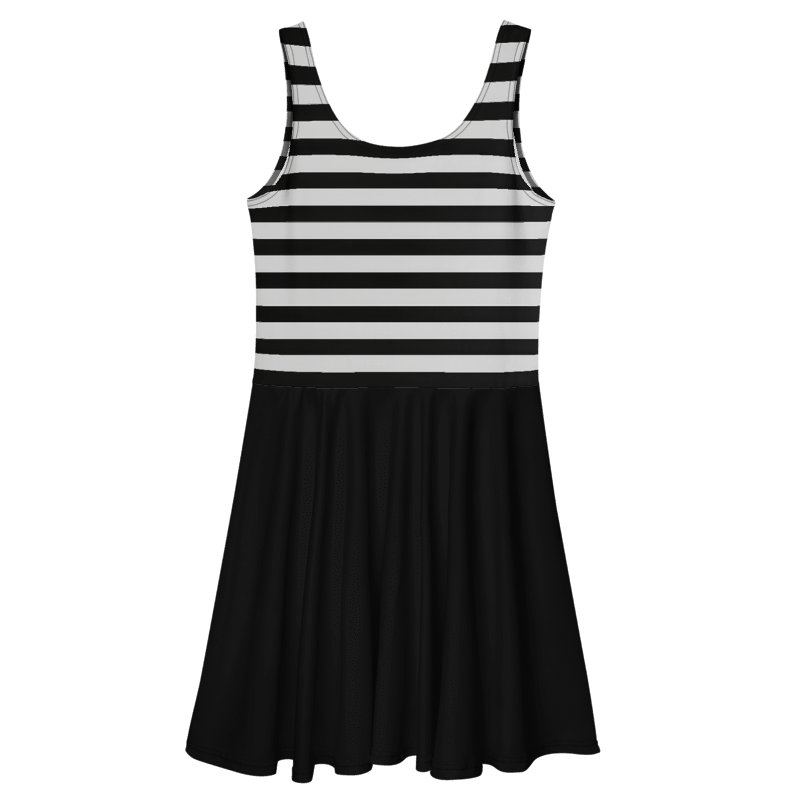 Monochrome Stripes | Skater Dress product image (3)