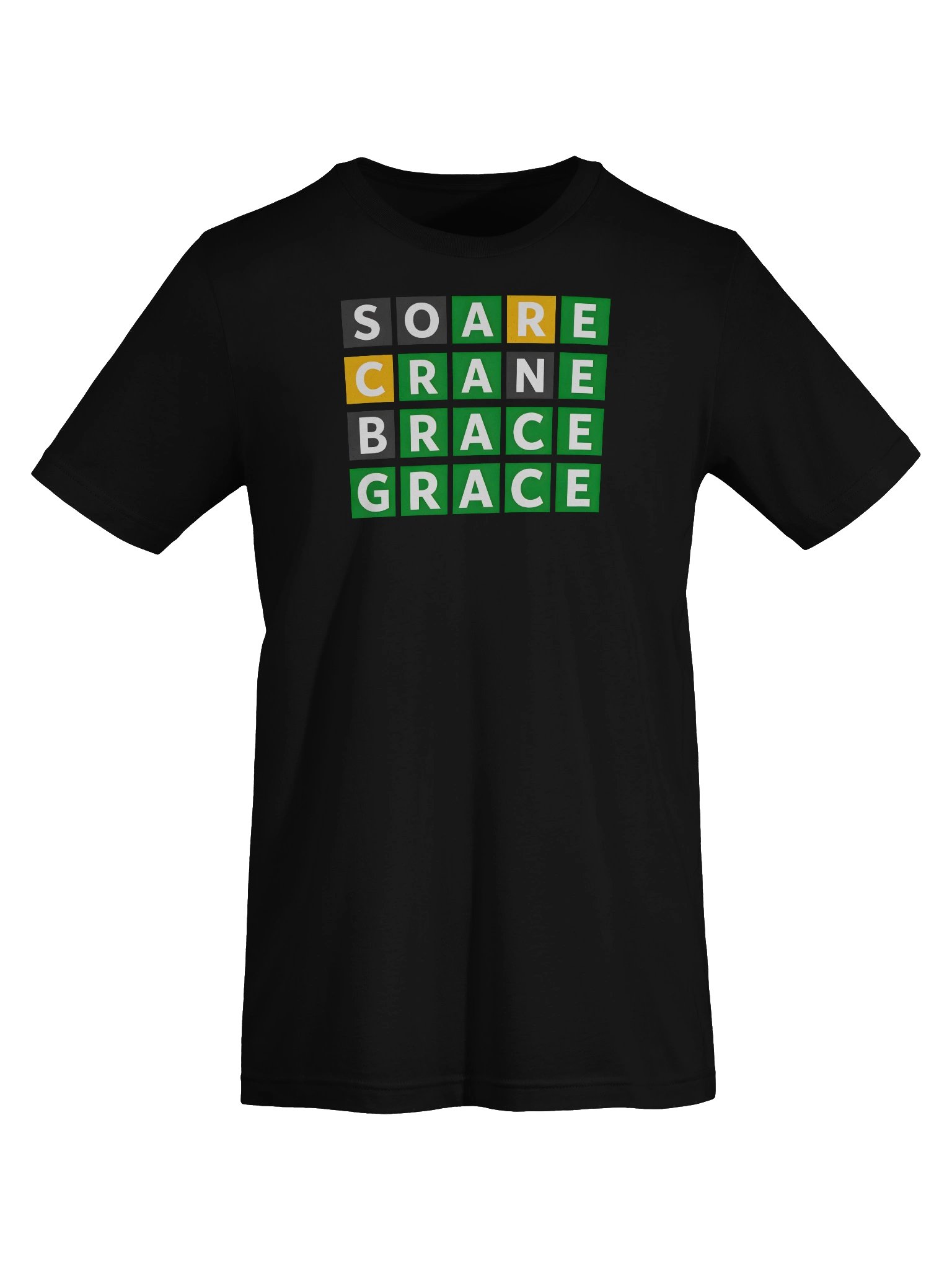 Wordle Grace Daily Puzzle T-Shirt - Grit and Grace Word Game Tee product image (7)