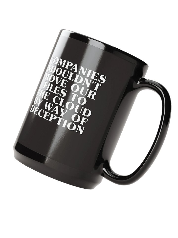 companys shouldn't move our files to the cloud by way of deception product image (2)