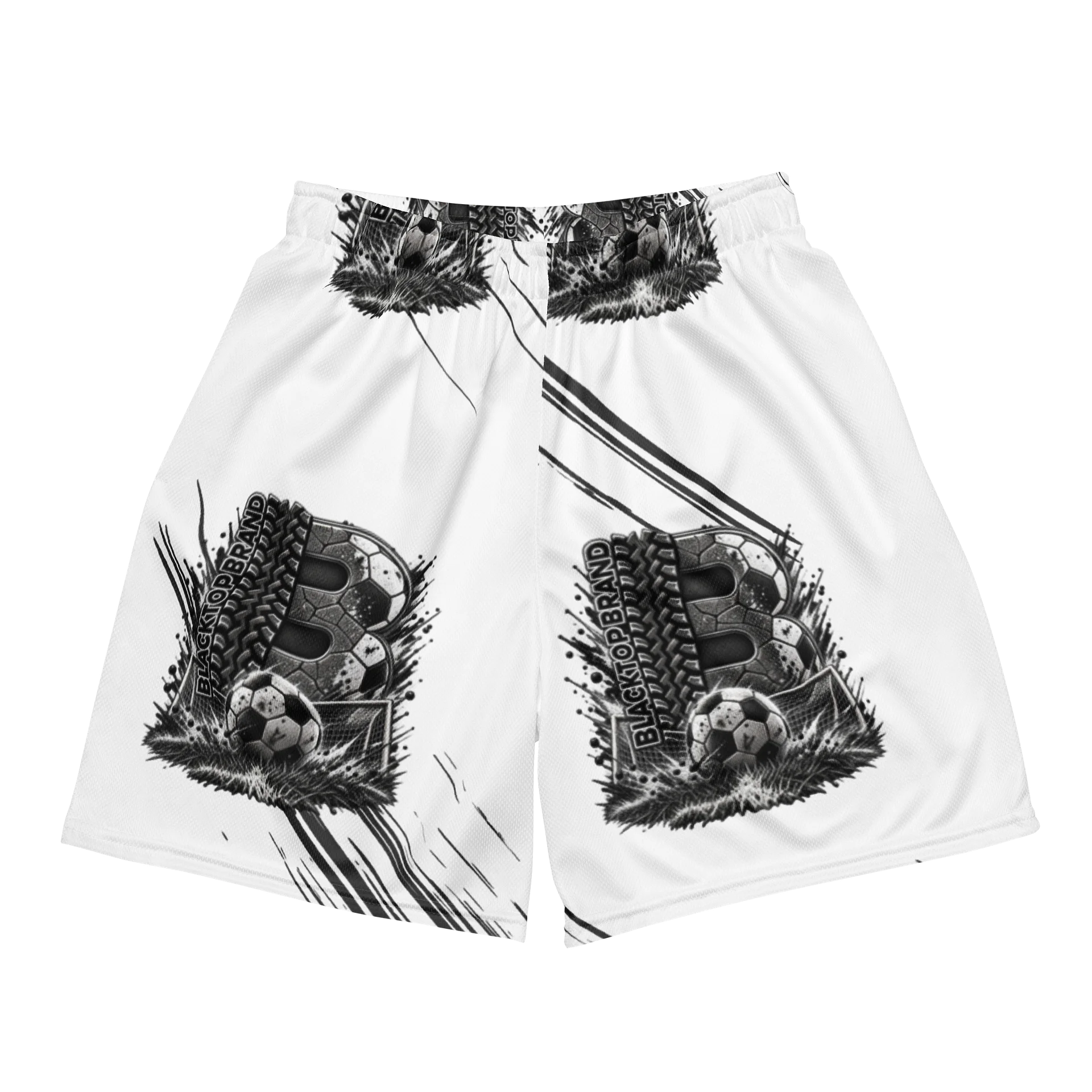 Blacktop Brand: Soccer Splash Mesh Short product image (2)