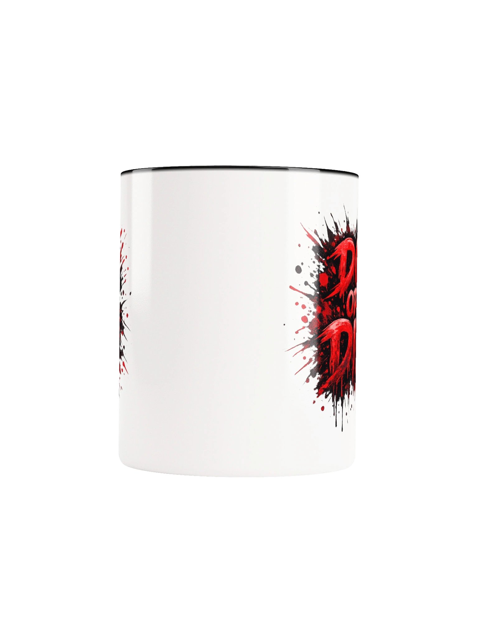 Do or Die Red Brush-Stroke Mug product image (85)