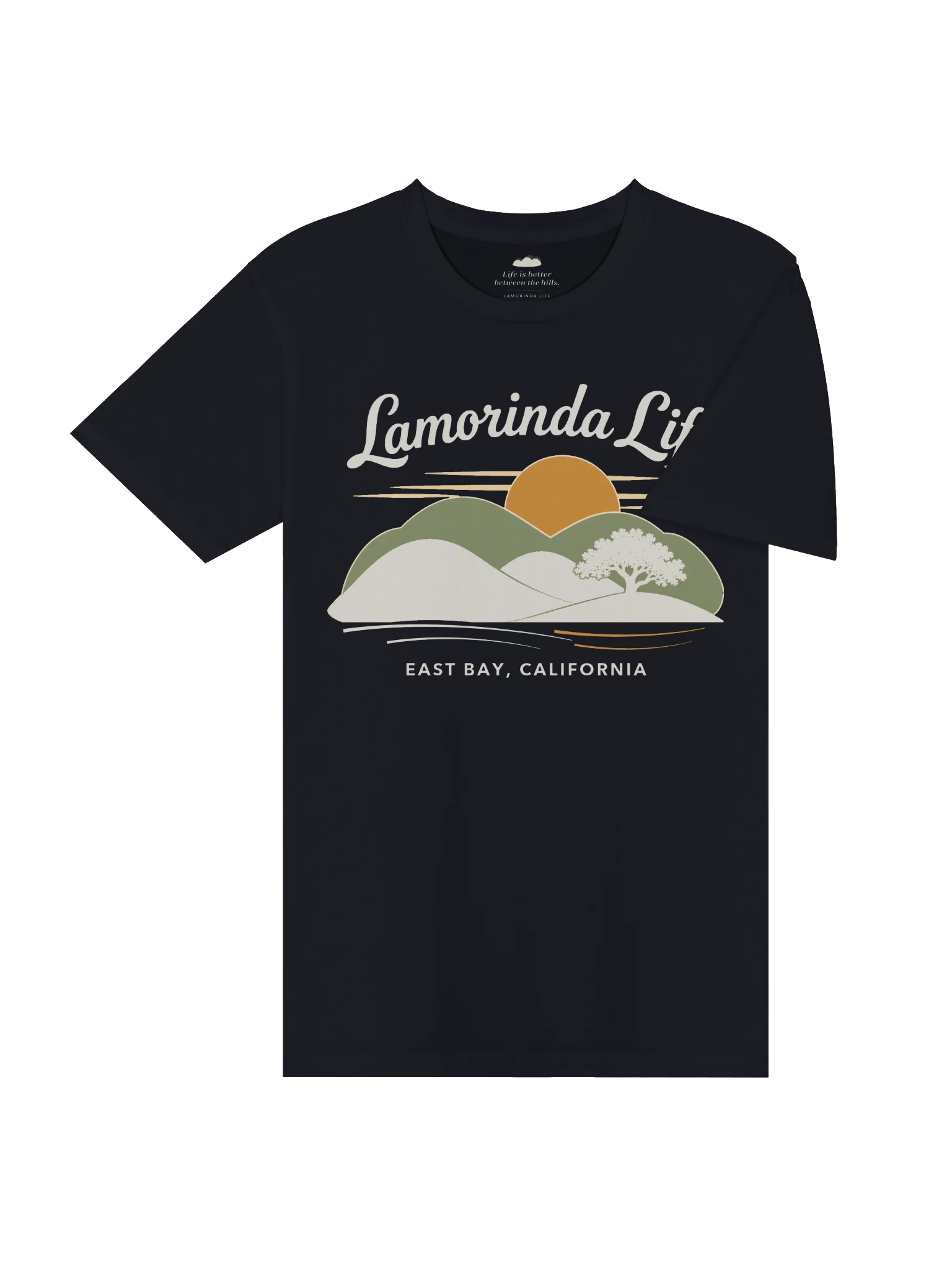 Lamorinda Life Rolling Hills T-Shirt | Dark product image (5)