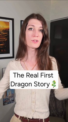 What's your favorite dragon myth?🐉 Check out my full length video on Indo-European origins of the medieval world on YouTube! ...